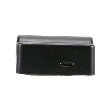 LP-E10 acculader (micro-USB) met garantie, Ophalen of Verzenden, Gebruikt