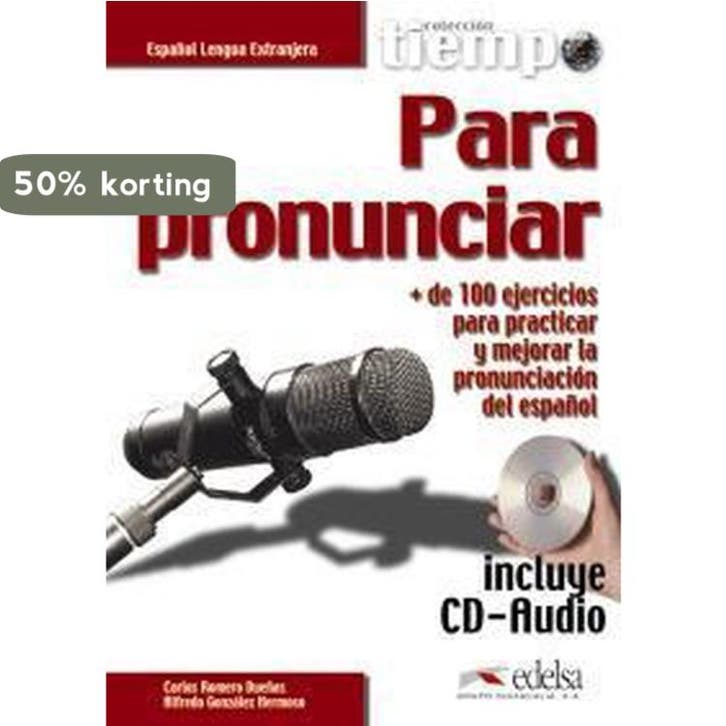 Tiempo para pronunciar - libro 9788490818503, Boeken, Schoolboeken, Gelezen, Verzenden