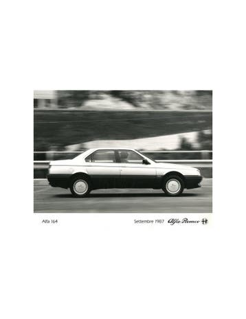 1987 ALFA ROMEO 164 PERSFOTO, Nieuw, Alfa Romeo, Author