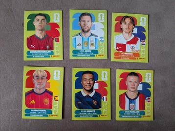 2026 Panini Erling Haaland, Cristiano Ronaldo, Lionel Messi,, Nieuw