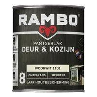 Goudlief Rambo pantserlak deur & kozijn zijdeglans dekken..., Verzenden, Nieuw, Wit