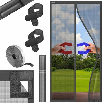 KESSER® Magnetisch deurgordijn - Vliegengordijn - 110x220cm, Doe-het-zelf en Verbouw, Deuren en Horren, Verzenden, Zo goed als nieuw