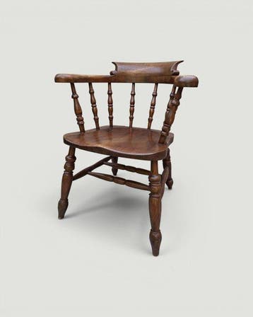 Windsor - Kapiteins stoel - Stoel - Captain chair - Eik,