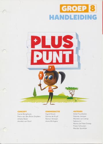 Pluspunt versie 4 Handleiding groep 8 (zonder map), Boeken, Verzenden, Nieuw