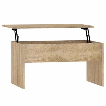 Bijzettafel met Opbergruimte | Laatste Stuk!, 50 tot 100 cm, Zo goed als nieuw, Modern, Rechthoekig