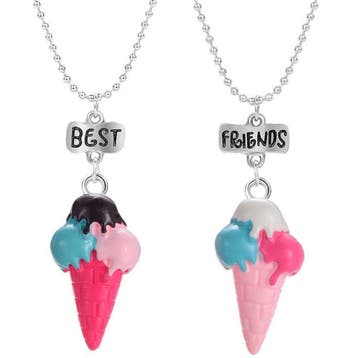 Fako Bijoux - Vriendschapsketting - IJsjes - IJshoorntjes -, Verzenden, Nieuw