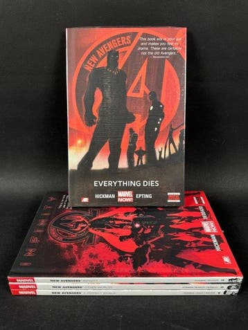 New Avengers Marvel Premiere - in blister originale - #1/4,, Nieuw