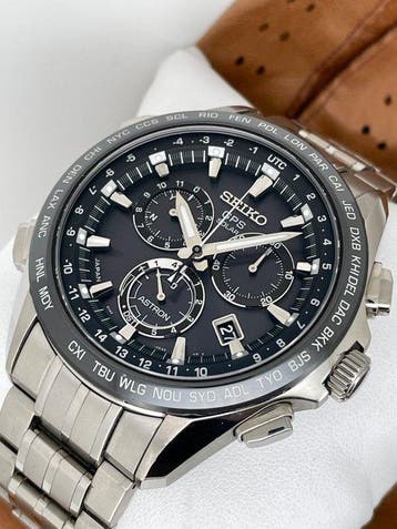 Seiko - Astron GPS Solar Chronograph - Zonder minimumprijs -