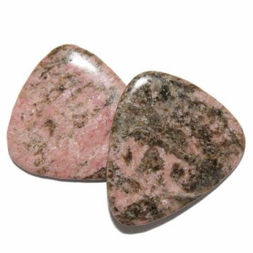 Rhodoniet minerale plectrum handgemaakt, Muziek en Instrumenten, Ophalen of Verzenden, Nieuw, Elektrische gitaar