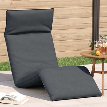 vidaXL Ligstoel inklapbaar 175x54x8,5 cm Oxford stof, Verzenden, Nieuw