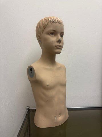 Mannequin - Busto vintage - Etalagepop voor kinderen -