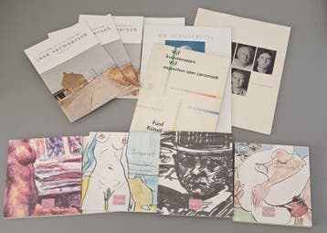 Verzameling Kunstboeken over de familie Vermeersch (José Ver, Boeken, Verzenden, Nieuw