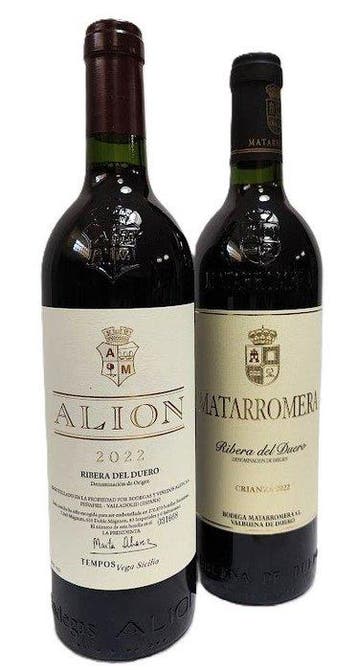 2022 Tempos Vega Sicilia, Alion & 2022 Matarromera,crianza -, Nieuw