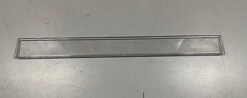 Tego schapverdeler plexiglas transparant 37 cm – L34 x H4,5