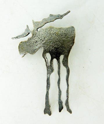 David-Andersen - Broche - Very rare sold out large moose