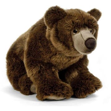 Bruine beer knuffel - pluche - 45 cm - berenknuffel, Kinderen en Baby's, Speelgoed | Knuffels en Pluche, Verzenden, Nieuw