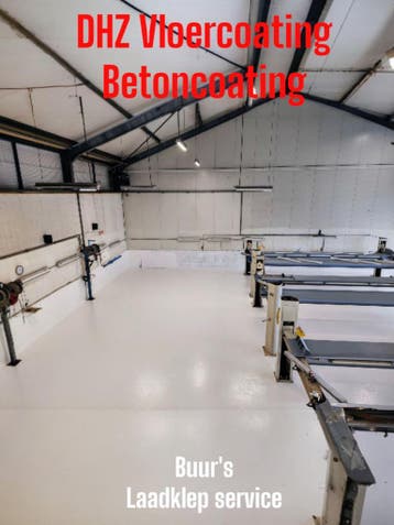 80m2 2K Garage vloercoating Epoxy/PU?? Werkplaats? Showroom?, Ophalen of Verzenden