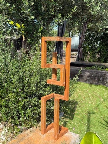Ana Lucia B.M - Sculpture Corten - XL