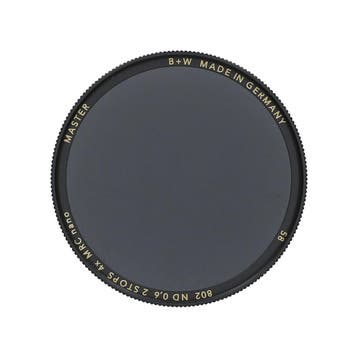 B+W MRC Nano Master ND 0.6 Filter 58mm met garantie, Ophalen of Verzenden, Gebruikt