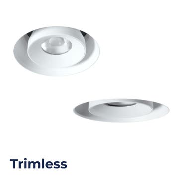 Prado - light + ventilation - Wit - afvoerventiel - Ø 125mm, Verzenden, Nieuw