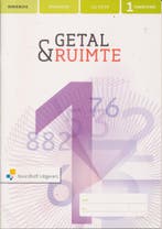 Getal en Ruimte 12e editie Leerwerkboek 1 HAVO/VWO (ISBN 978, Boeken, Schoolboeken, Verzenden, Nieuw
