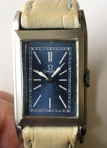 Omega - Omega T17 Calatrava Style Rectangular - 8962096 -, Nieuw