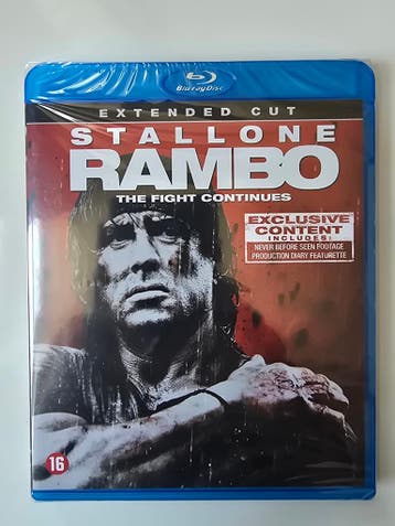 RAMBO THE FIGHT CONTINUES (IN SEAL) (BLURAY), Verzenden, Gebruikt
