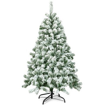 2dekans | Coast Besneeuwde Kunstkerstboom Wit – 97,5 x 180, Ophalen of Verzenden, Zo goed als nieuw