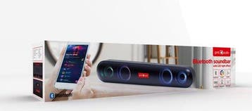 Portable Bluetooth Speakers GEMBIRD SPKBT-BAR400L Black, Verzenden, Nieuw