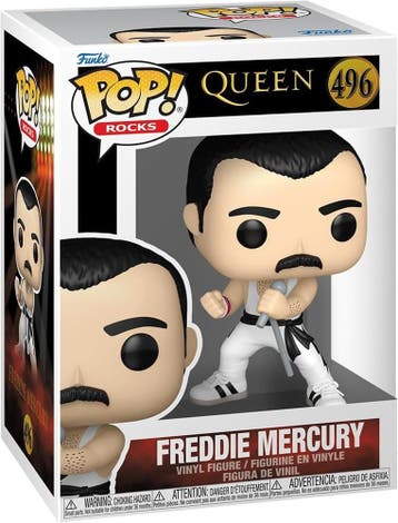 Funko Pop! - Rocks - Queen - Freddy Mercury (White Singlet), Verzenden, Nieuw