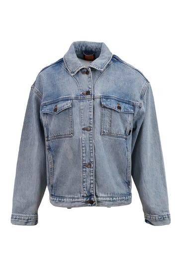 Timberland Jas in maat XS Blauw, Kleding | Dames, Jassen | Winter, Timberland, Verzenden, Zo goed als nieuw, Blauw