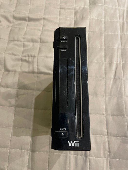 Nintendo - Wii - Wii console nera con accessori -, Spelcomputers en Games, Spelcomputers | Overige Accessoires