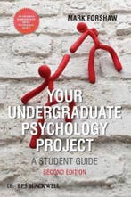 Your Undergraduate Psychology Proj 2nd 9780470669983, Boeken, Verzenden, Zo goed als nieuw, Mark Forshaw