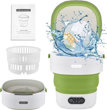 Draagbare wasmachine 31cm | Tweedekansje | OP=OP, Minder dan 1200 toeren, Minder dan 85 cm, Minder dan 4 kg, Bovenlader