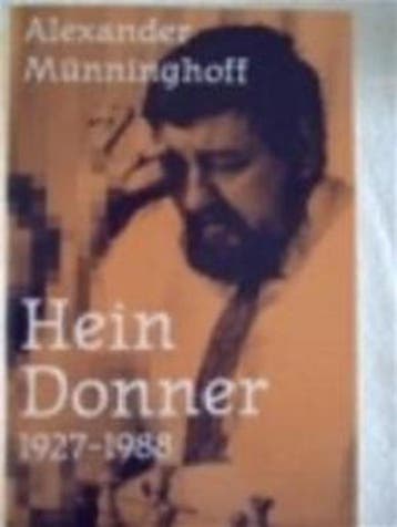HEIN DONNER 1927-1988 - A. Munninghoff 9789055460083, Verzenden, Gelezen, A. Munninghoff