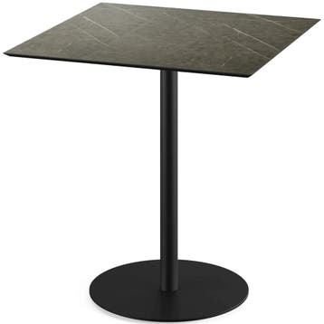 Inklapbare Tafel | URBAN | HPL/RVS | Marmerlook Blad | Zwart, Verzenden, Nieuw in verpakking