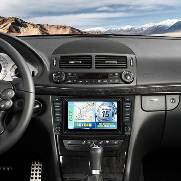 Carplay Scherm - Android & Apple - Touchscreen - Navigatiesy, Verzenden, Zo goed als nieuw