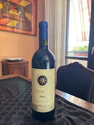 2004 Tenuta San Guido, Sassicaia - Bolgheri - 1 Fles (0,75, Nieuw
