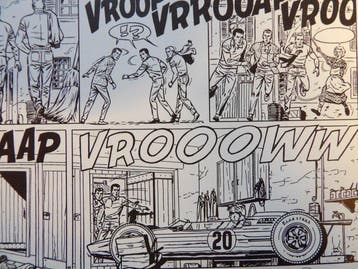 Graton, Jean - 1 x Proefdruk - Michel Vaillant - Le grand, Nieuw