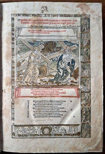 Bartholomaeus de RINONICO - LIBER CONFORMITATUM - Nice, Antiek en Kunst