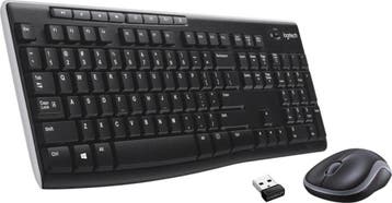 Logitech Wireless Desktop Set MK270 (Qwerty), Computers en Software, Toetsenborden, Ophalen of Verzenden, Nieuw