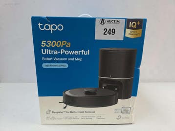 Robotstofzuiger met dweilfunctie Tapo 5300Pa, Witgoed en Apparatuur, Nieuw