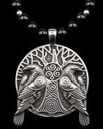 Yggdrasil en Odins boodschappers – obsidiaan – Noordse magie