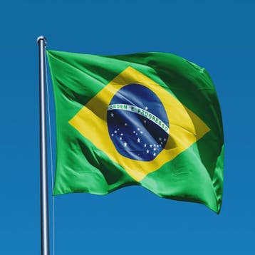 5x Braziliaanse Vlag 90x150cm - Nationale Vlag van de Federa, Verzenden, Nieuw