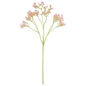 Chloe Gipskruid Vintage Roze kunstbloem 70 cm per stuk, Ophalen of Verzenden, Nieuw