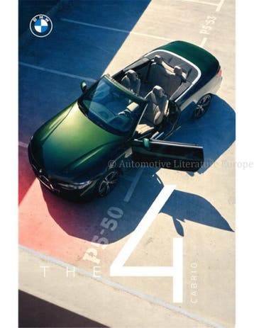 2020 BMW 4 SERIE CABRIOLET BROCHURE NEDERLANDS, Nieuw, BMW, Author