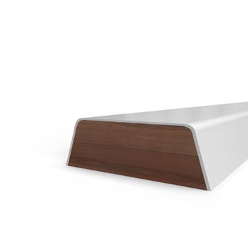 Opdek Glaslat 12x36-2500 mm, Doe-het-zelf en Verbouw, Glas en Ramen, Ophalen of Verzenden, Nieuw