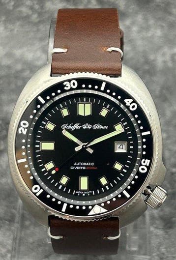 Scheffler & Söhne - DIVER AUTOMATIC 200M - Zonder, Nieuw