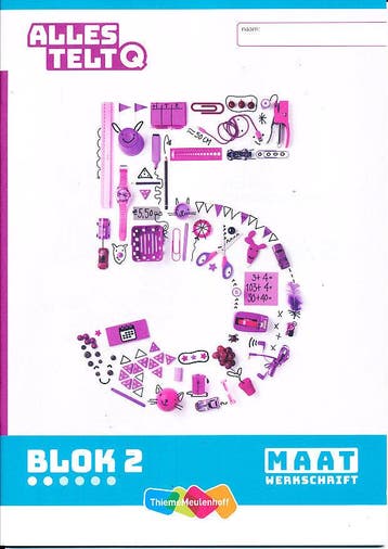 Alles Telt Q Werkschrift Maat blok 2 groep 5 (per stuk), Verzenden, Nieuw