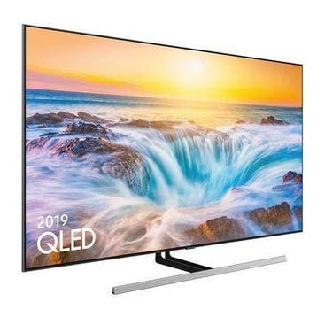 Samsung 65Q85R - 65 inch QLED 4K Ultra HD 100 Hz Smart TV, Ophalen, QLED, Zo goed als nieuw, 100 Hz